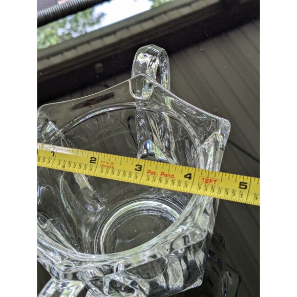 Old Williamsburg Sugar Bowl Dish Clear by IMPERIAL GLASS-OHIO Double Handles - Picture 16 of 16